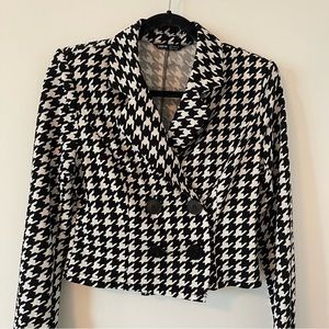 Shein Houndstooth Blazer
